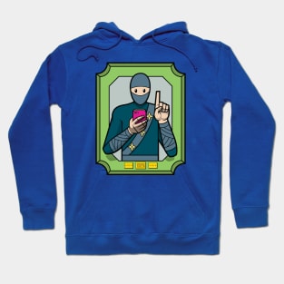 Texting Ninja - Colour Hoodie